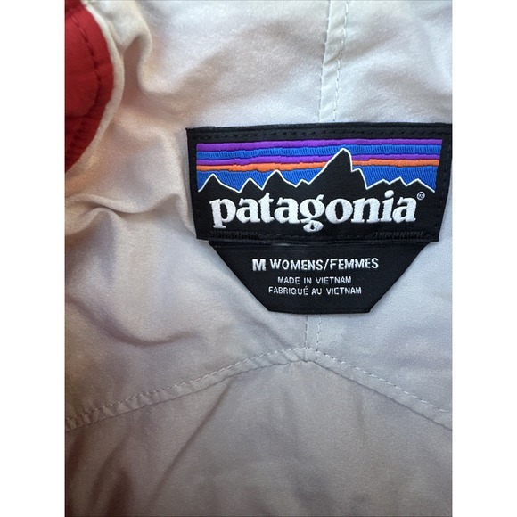 Patagonia Jacket Womens M Red Down Puffer Sweater Nano Air Outdoor Hiking - Picture 2 of 7